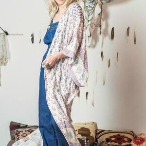 Bohemian Floral Kimono